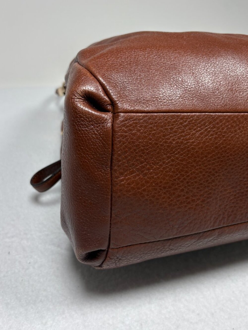 COACH Chestnut Leather Madison Phoebe Triple Compartment Shoulder Hobo Chic Bag - Picture 5 of 14